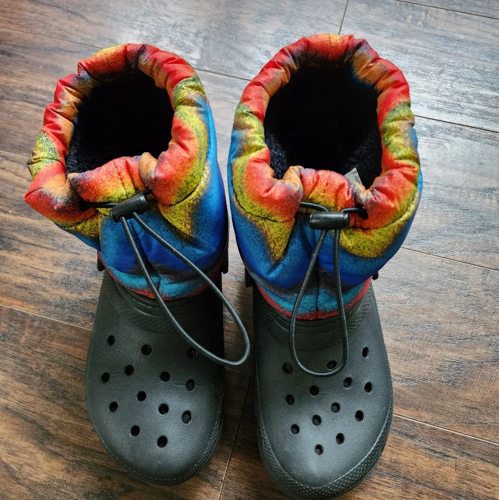 Crocs Kid's Classic Lined Neo Puff Winter Boots